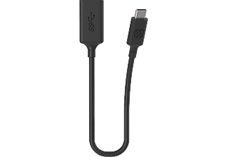 SCOSCHE StrikeLine - Adapter USB-C zu USB 3.1 (Schwarz)
